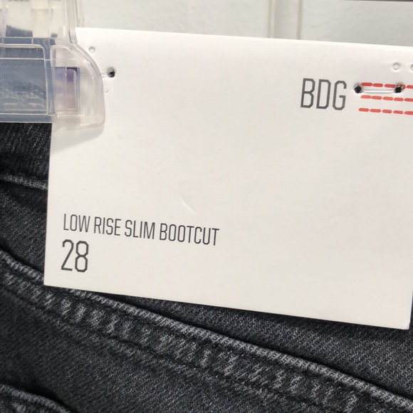 BDG low rise boot cut jeans. Black. NWT - Picture 5 of 7